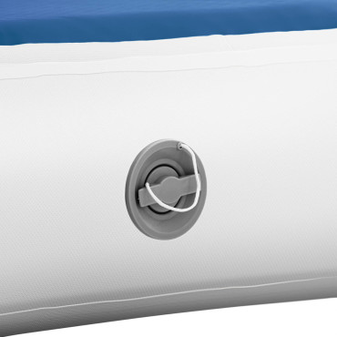 Caminho colchão acrobático inflável 300 x 200 x 20 cm azul-branco