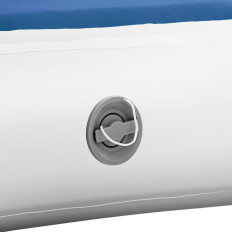 Colchón colchón ruta acrobática avión 600 x 200 x 20 cm azul-blanco