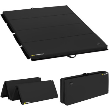 Mata Matery gimnastikos reabilitacijos sulankstymas 200 x 120 x 5 cm juoda