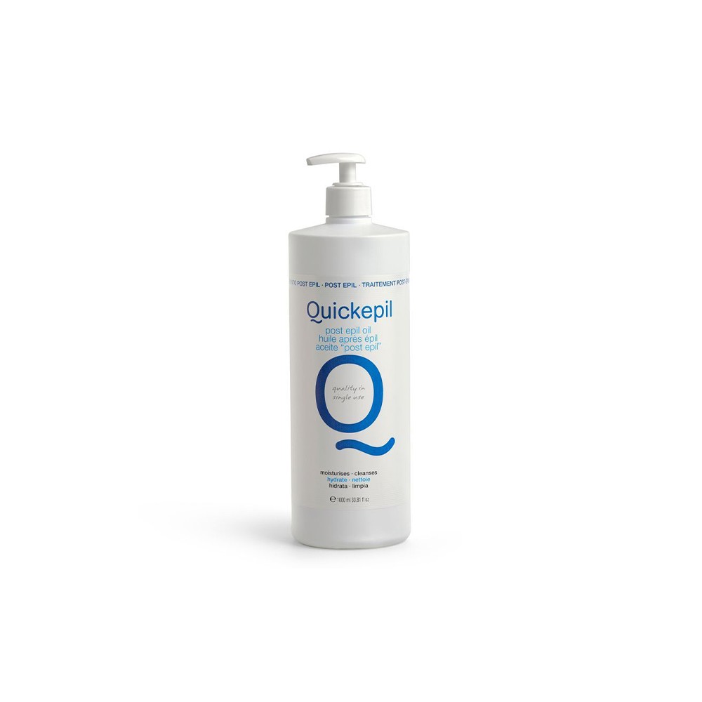 Huile Quickepil après épilation 1000ml — vue de face