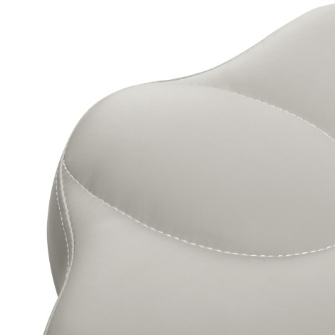 Kozmetični stol Azzurro 156-F bump-up sivo — povečava sedeža