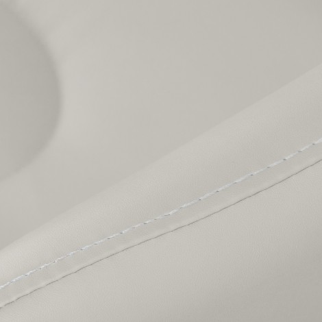 AZZURRO Kozmetikai szék 156-F bump-up szürke — közeli kép a felületről