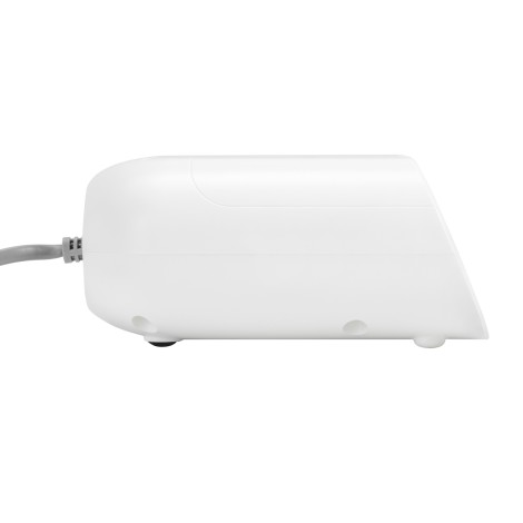Exo Flux profesionalna električna svedra za nohte, bela — stranski pogled