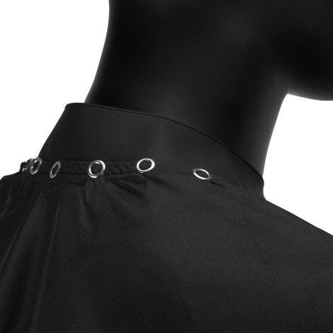 Gabbiano Friseurumhang mit elastischem Halsbund — Detailaufnahme Armlehne