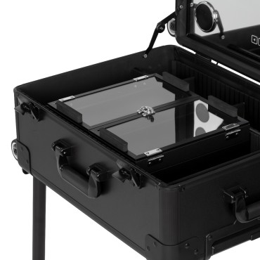 Suporte portátil para colunas Plus preto