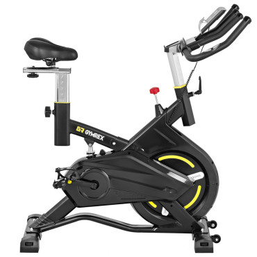 Bicicleta Bicicleta Estacionária Treinamento de Fiação até 100 kg - volante 13 kg