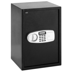ELECTRONIC Safe. Office house with steel cipheal lock. 36x35x52 cm