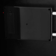 Elektronisk safe. Kontorhus med stål Cipheal Lock. 36x35x52 cm