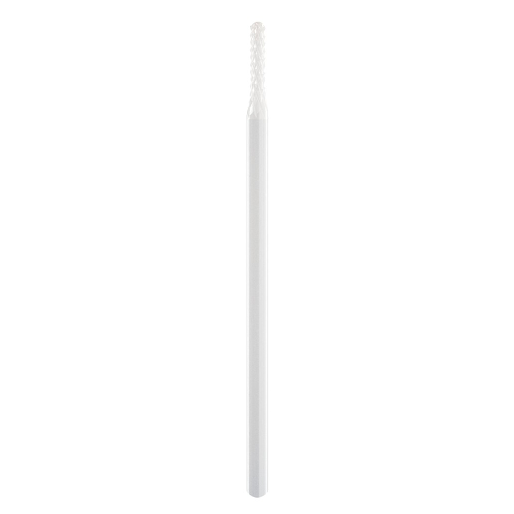 EXO keramični sveder za nohte valj ø 1,6 mm fine (rdeč) - brez oznake — sprednji pogled