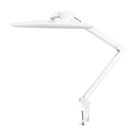 LED werkplaatslamp Elegante wit — zijaanzicht
