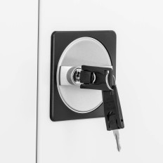 Metallkabinett für Dokumente mit einer 2-SHELVE-Taste