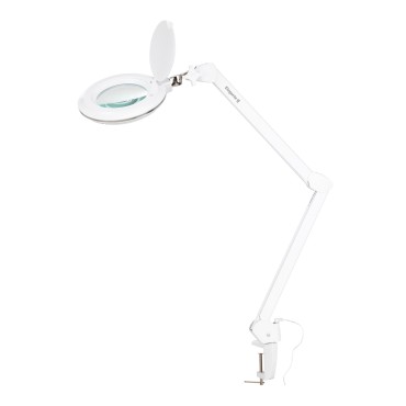 Magnifying lamp Elegante 6031, 60 SMD 3D LEDs, for tabletops, with adjustable light intensity — side view