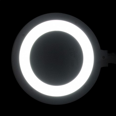 Lampe loupe Elegante 6031, 60 LEDs SMD 3D, pour tables, avec intensité lumineuse réglable — vue de dessus