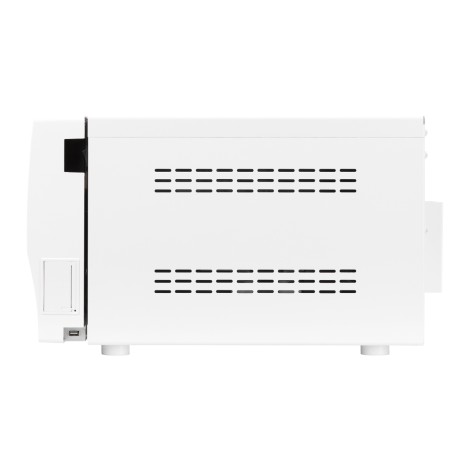 Autoclave Lafomed linea premium lfss08aa lcd con capacità 8 L classe B stampante medica — vista laterale