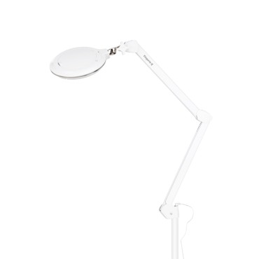Candeeiro de aumento Elegante 6031 com 60 LEDs SMD 3D, suporte ajustável e controlo de intensidade luminosa