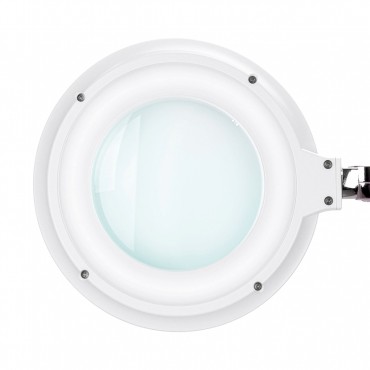Elegante 6031 lupa s 60 SMD 3D LED diódami, so stojanom a reguláciou intenzity svetla — pohľad zhora