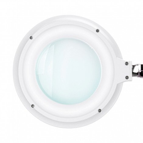 Elegante 6031 Lupe mit 60 SMD 3D LEDs, verstellbarem Stativ und Lichtintensitätsregelung — Draufsicht
