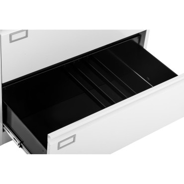 Armário de metal para arquivos de documento A4 / F4 4 gavetas