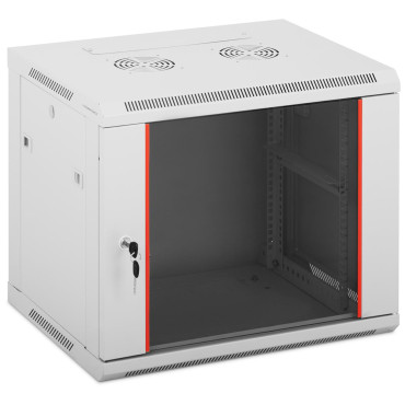 Skapis Rack instalācijas serveris piekārtiem 19 '' 9u IP20 līdz 75 kg 60x45x50.4 cm