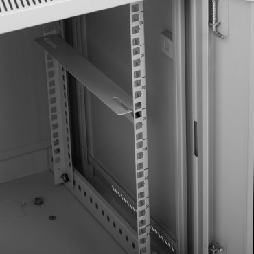 Servidor de instalação do rack de guarda-roupa pendurado 19 '' 9u IP20 a 75 kg 60x45x50.4 cm