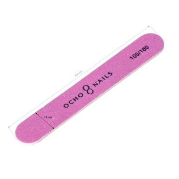 Limas mini Ocho Nails 50 unidades — detalle de la superficie