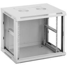 Garderobe Rack Installatie-server opknoping 19 '' 9U IP20 tot 75 kg 60x45x50.4 cm
