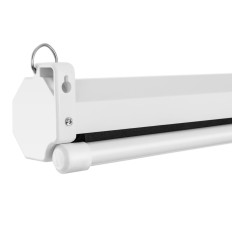 Skjerm for projektoren Semi-automatisk veggtak Matte Hvit 150 '' 312.8x239 cm 4: 3