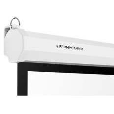 Zaslon za projektor polvtomatsko stensko stropno Matte White 150 '' 340x210 cm 16: 9