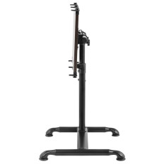 Asztali laptop állvány mobil összecsukható kerekek állítható magasság 55-80 cm max. 5 kg