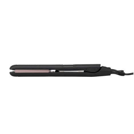 Piastra per capelli Kessner Ionic 230°C nera — vista laterale