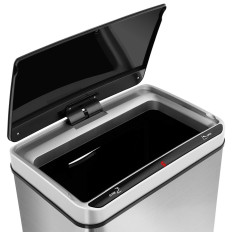Trash can automatic non-contact with motion sensor range 20 cm 80 l
