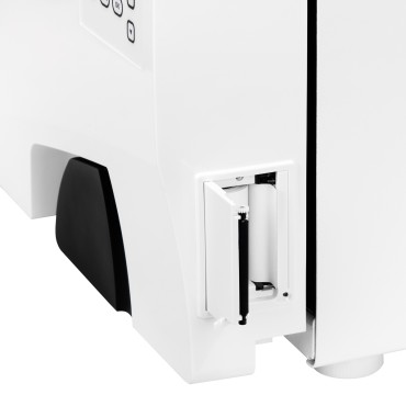 Autoclave Lafomed línea premium lfss08aa lcd con 8l impresora médica clase B — detalle del cajón
