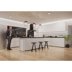 Trash lahko samodejno ne-stik z razponom senzorja gibanja 20 cm 80 l