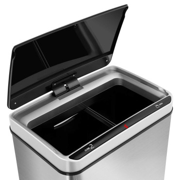 Trash var automātiski bez saskares ar kustības sensoru diapazonu 20 cm 80 l