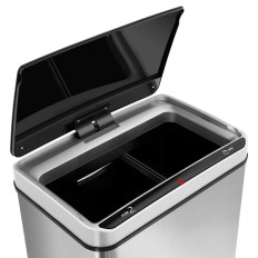 Papirkurv kan automatisk ikke-kontakt med bevegelsessensorområde 20 cm 80 l