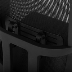 Ergonomisk kontorsstolstol med Mesh Ryggstöd och Ländryggstöd Max. 150 kg