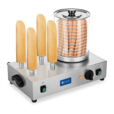 Water steamer for hot dogs and rolls HOT DOG 2 x 300W