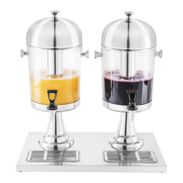 Dispensador do dispensador para bebida de refrigeração de gelo 2 x 7L