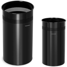Parasolīns stāv uz melniem lietussargiem. Melns trešdiena 26 cm. 46 cm