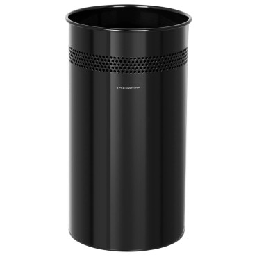 Parasolīns stāv uz melniem lietussargiem. Melns trešdiena 26 cm. 46 cm