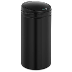 Papirkurven kan automatisk ikke-kontakt med beholder- og bevegelsessensorområde 30 cm 42 l Svart