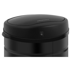 Trash can automatic non-contact with container and motion sensor range 30 cm 42 l black