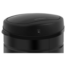 Cestino automatico senza contatto con contenitore e portaviglie di movimento range 30 cm 50 l nero