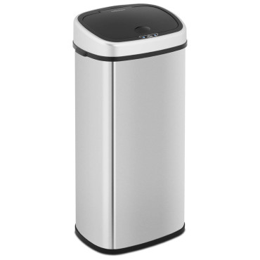 Καλάθι με απορρίμματα Αυτόματη μη επαφή ορθογώνια με αισθητήρα κίνησης 30 cm 68 l