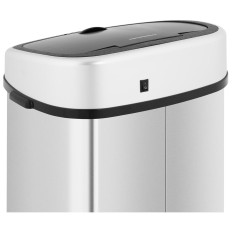 Prullenbakmand automatisch niet-contact rechthoekig met bewegingssensor 30 cm 68 l