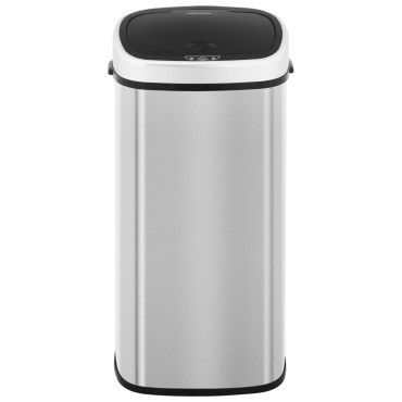 Affaldsburv automatisk ikke-kontakt rektangulær med bevægelsessensor 30 cm 68 l