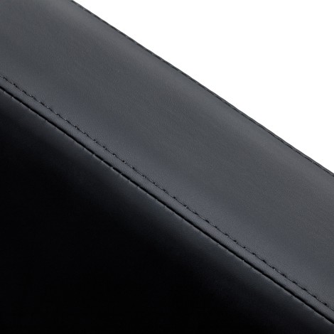 Fauteuil de lavage électrique coiffure avec fonction massage Gabbiano Sylvia Plus noir — gros plan accoudoir
