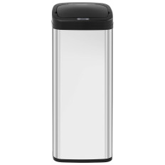 Trash-bin. Automaattinen ei-kosketus liiketunnistimeen 30 cm 50 l hopea