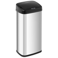 Trash bin. Automatikus nem érintkező téglalap alakú mozgásérzékelővel 30 cm 40 l