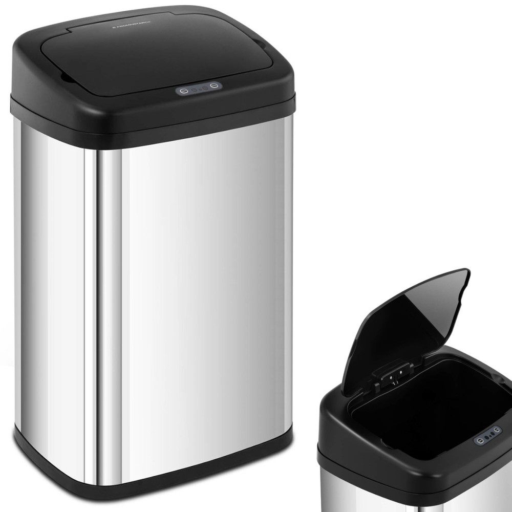 Kôš Kôš Automatický bezkontaktný obdĺžnikový obdĺžnikový s 30 cm Dopravným senzorom 30 l Kôš Kôš Automatický bezkontaktný obdĺžnikový obdĺžnikový s 30 cm Dopravným senzorom 30 l